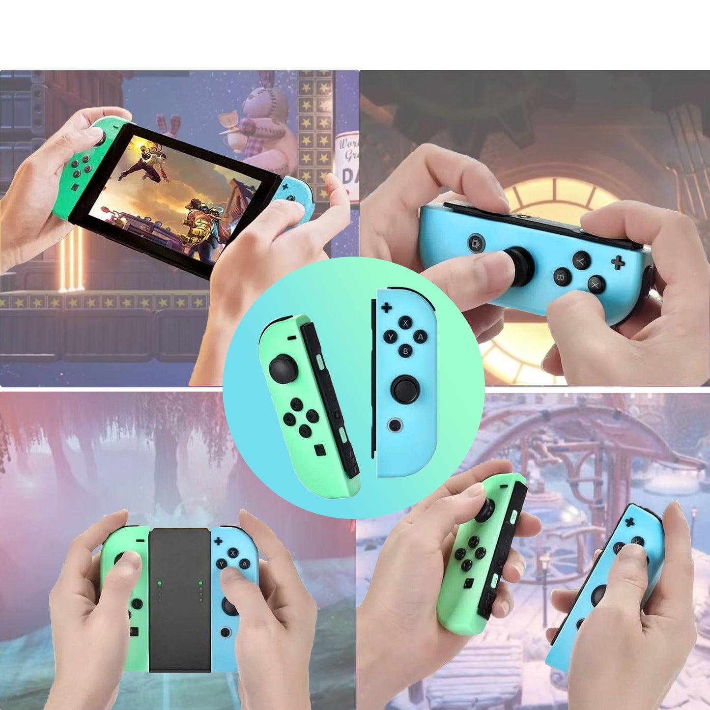 JOYHPAMTA® Switch Joycon Controller Animal Crossing